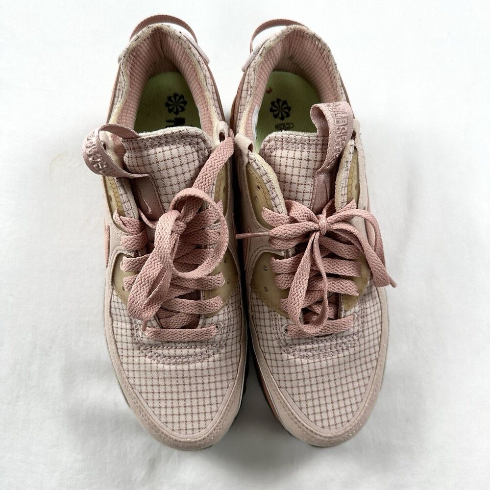 Nike Air Max Terrascape 90 Shoes Womens 7.5 Pink Beige Crater Foam DH5073-600 - Picture 4 of 13